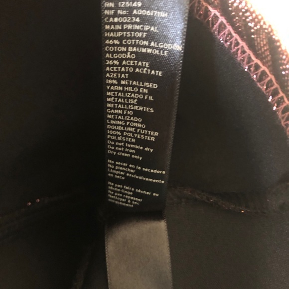 GIANNI BINI METALLIC DRESS - Picture 10 of 10